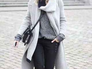 深灰色外套内搭色彩秘籍 穿出高级感不再纠结