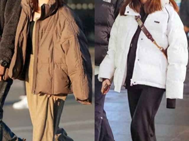 骨架宽穿衣搭配：宽腿裤的冬季时尚，大衣羽绒服穿出高级感