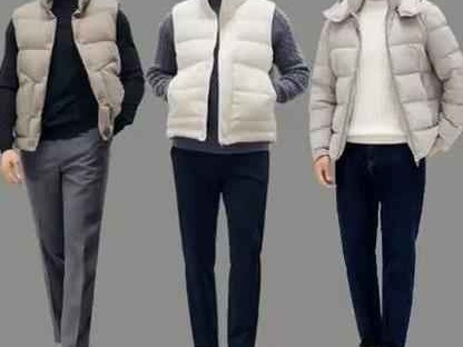 2024男士新年穿搭指南：40+男人冬季黑白造型，舒适体面不油腻