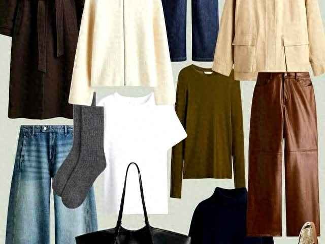 一周穿搭不发愁：9件衣服轻松搭配9套造型，告别衣柜选择困难