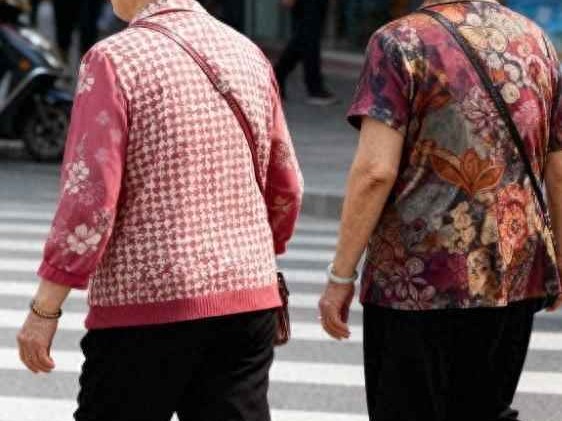 75岁阿姨的时尚逆袭：烫小卷染红发，年轻10岁不是梦！