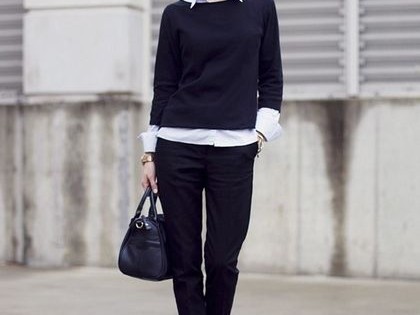 黑衬衣穿搭指南 从职场到街头一网打尽